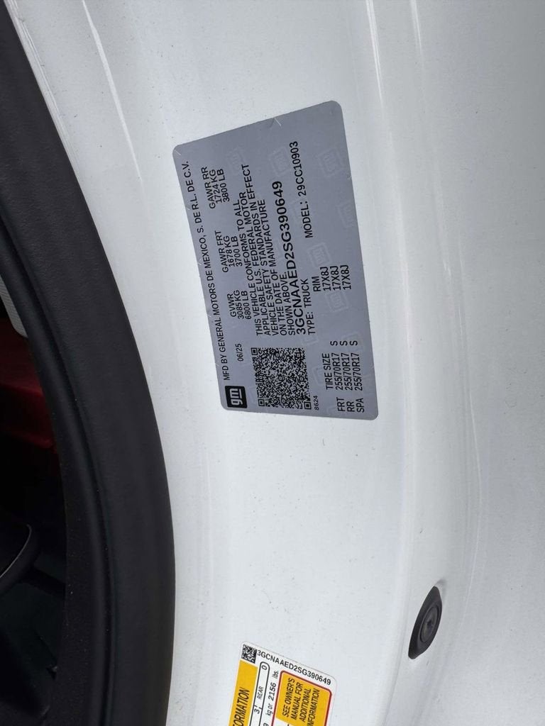 2025 Chevrolet Silverado 1500 WT