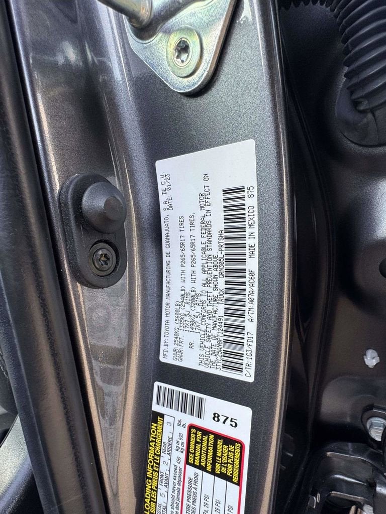 2023 Toyota Tacoma 4WD SR
