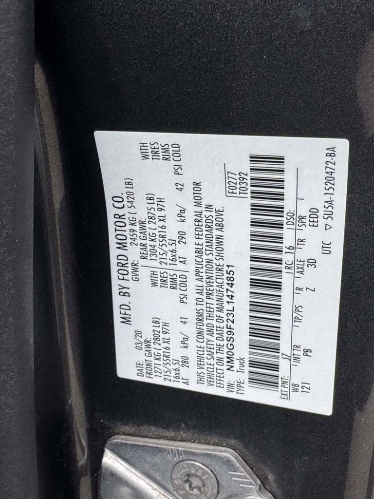 2020 Ford Transit Connect Wagon XLT