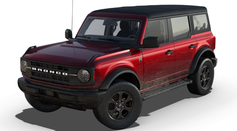 2025 Ford Bronco Big Bend FCG Matte Black Package