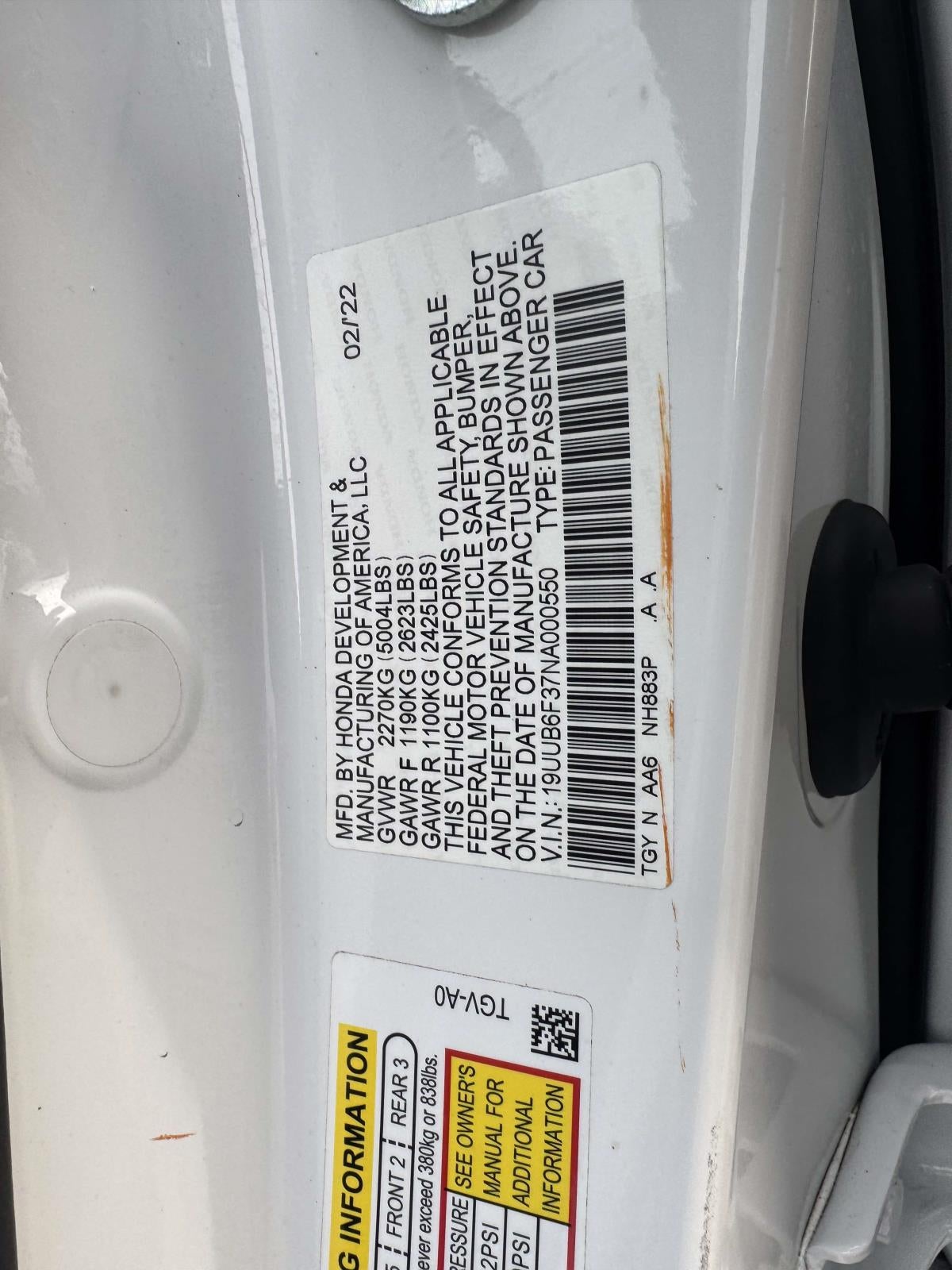 2022 Acura TLX Base SH-AWD