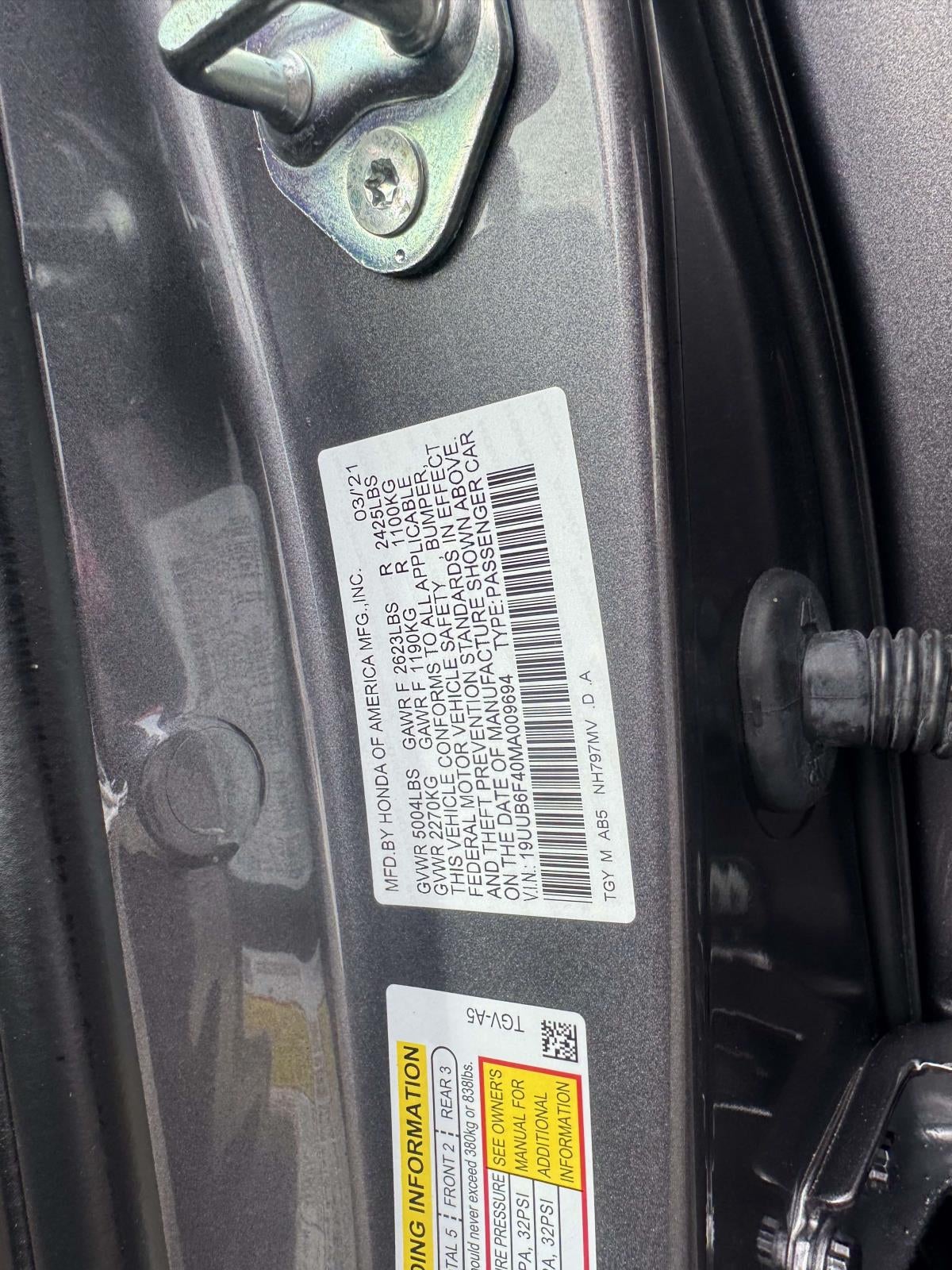 2021 Acura TLX Technology Package SH-AWD