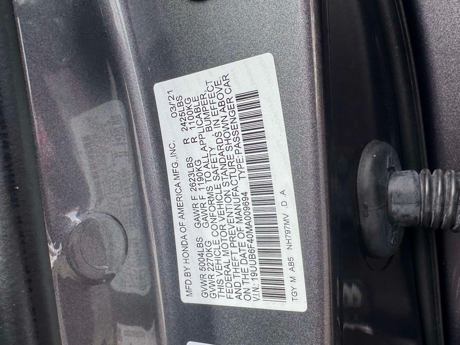 2021 Acura TLX Technology Package SH-AWD