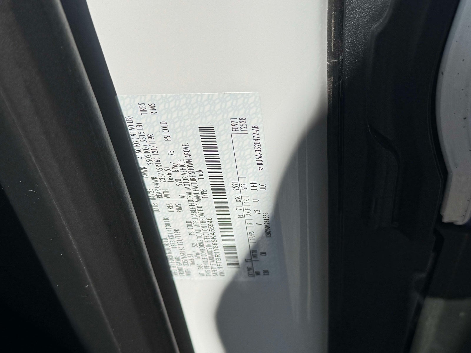 2025 Ford Transit-250 Base