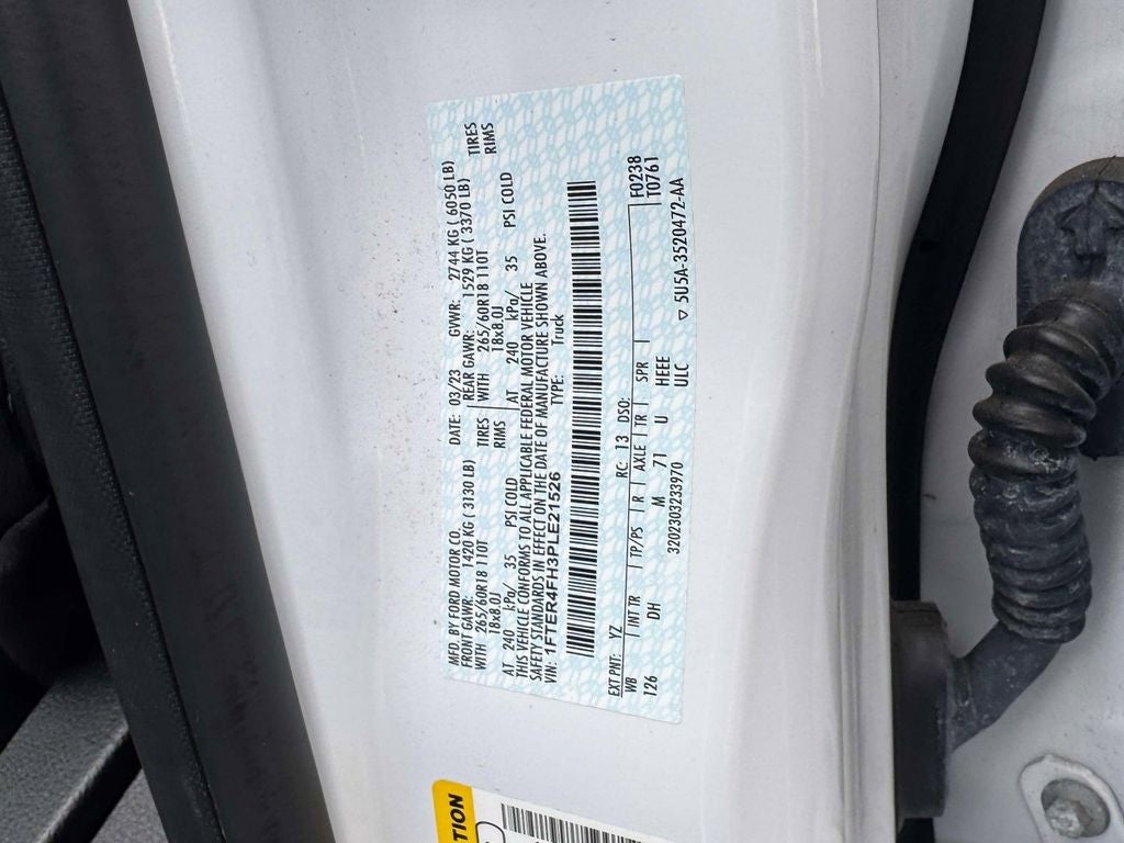 2023 Ford Ranger Lariat