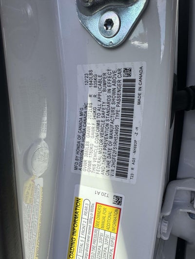 2024 Honda Civic Sport