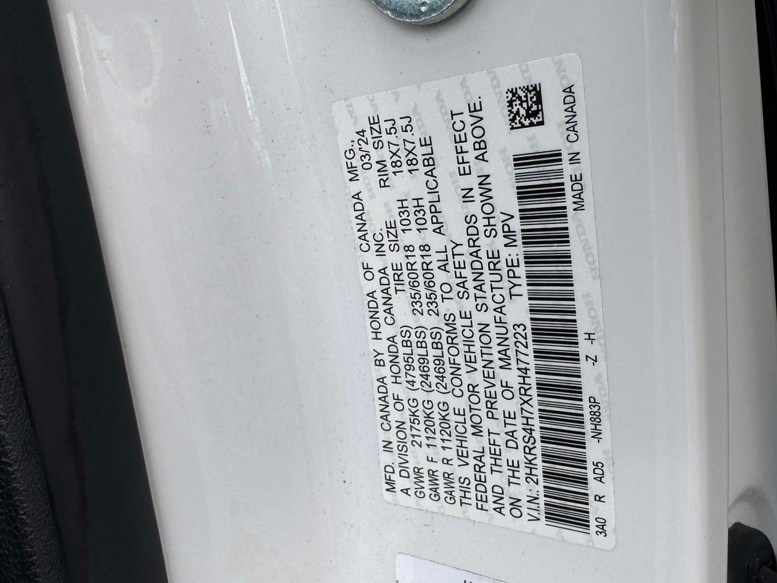 2024 Honda CR-V EX-L