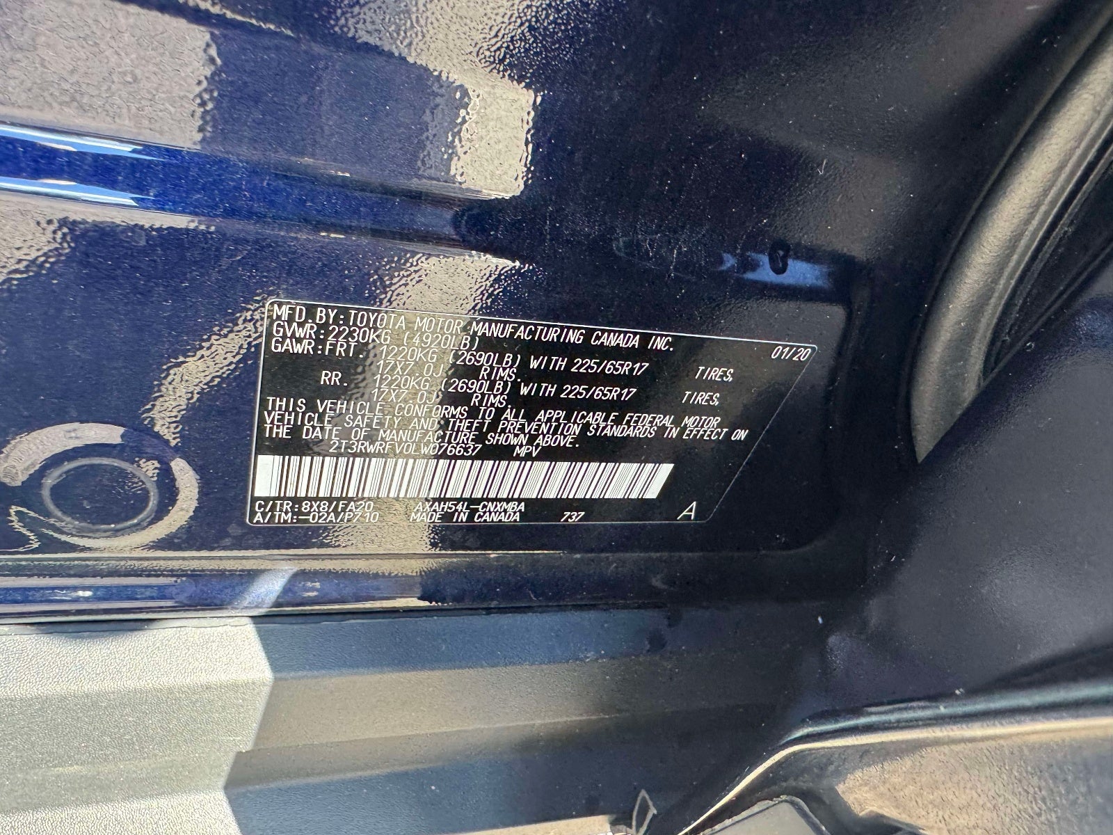 2020 Toyota RAV4 Hybrid XLE