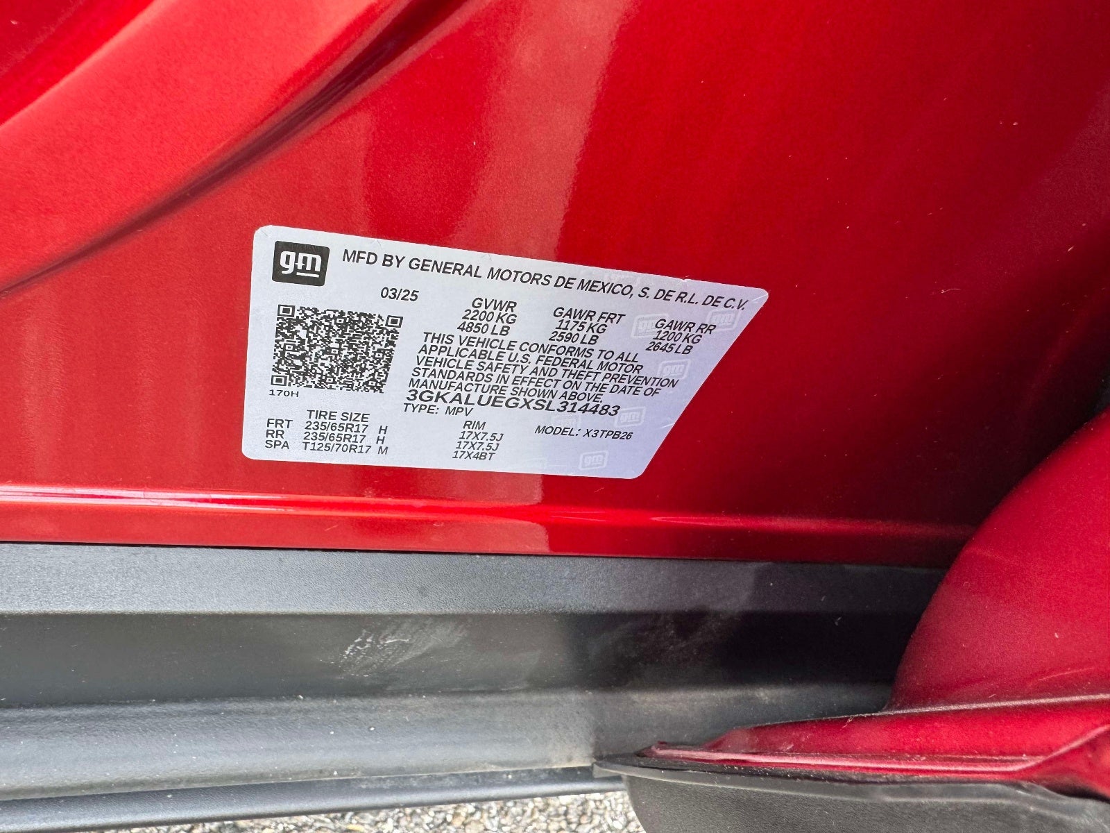 2025 GMC Terrain Elevation