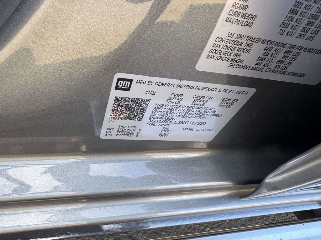 2022 GMC Sierra 1500 Limited SLT