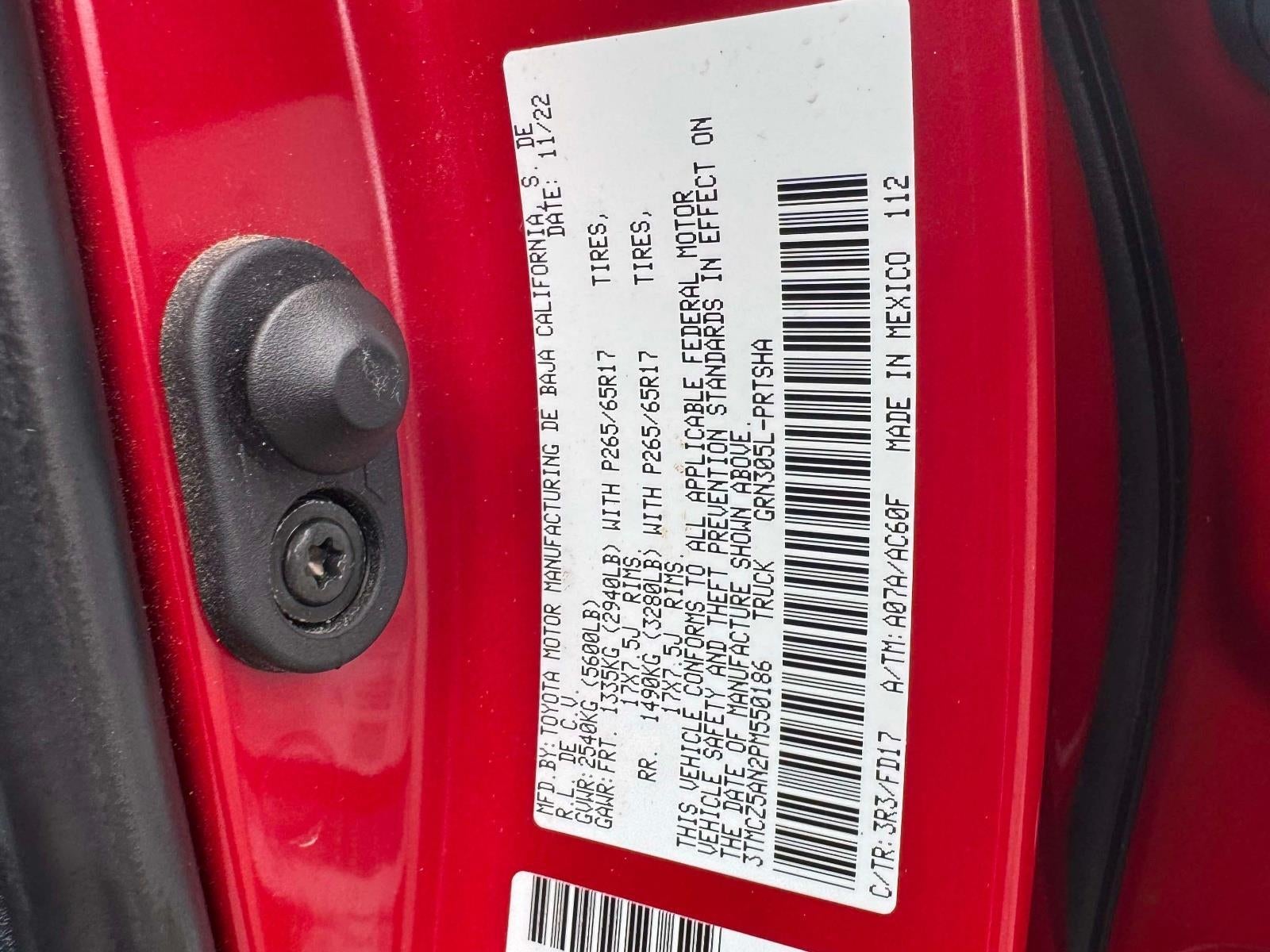 2023 Toyota Tacoma TRD Sport V6