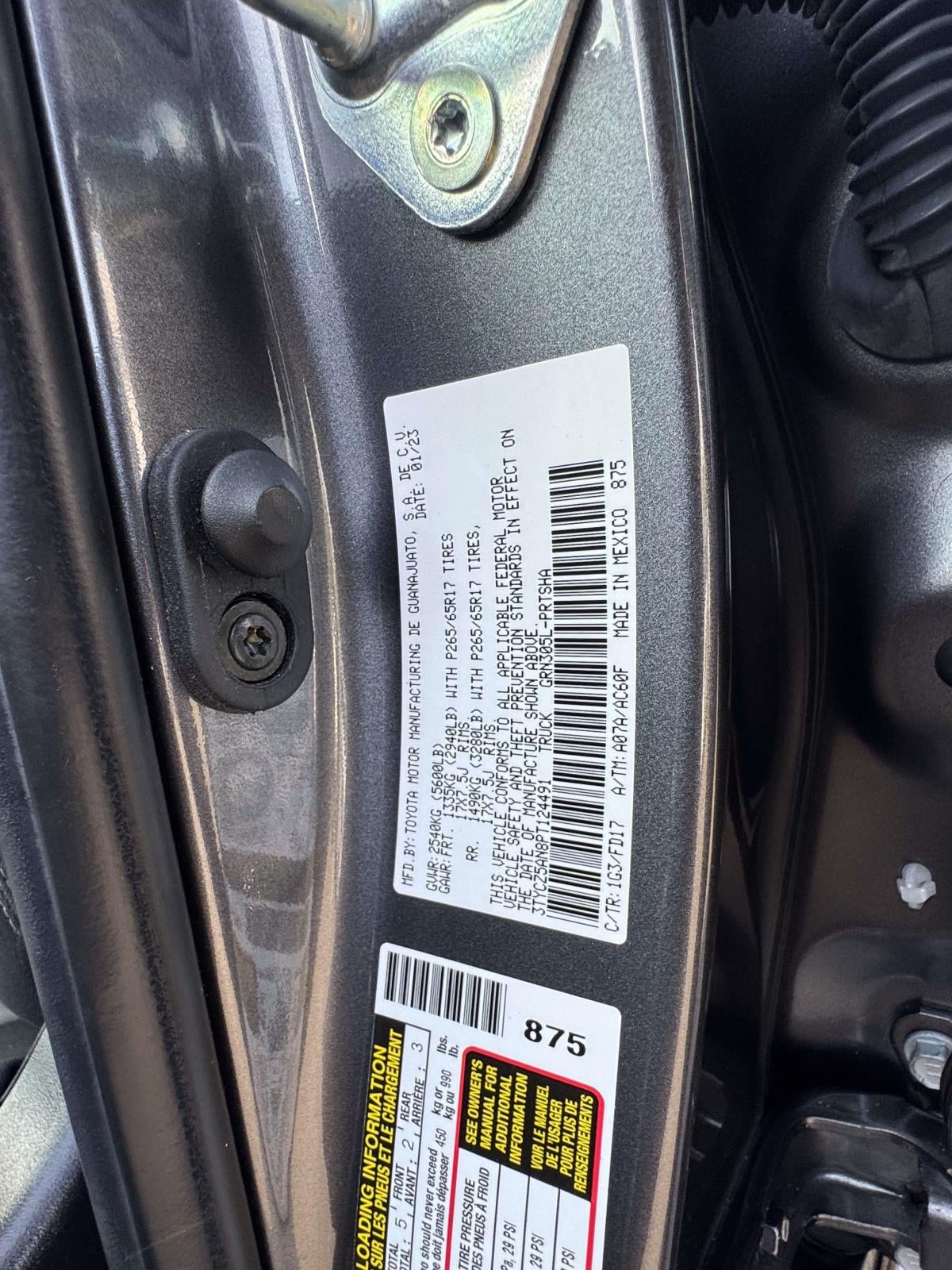 2023 Toyota Tacoma TRD Sport V6