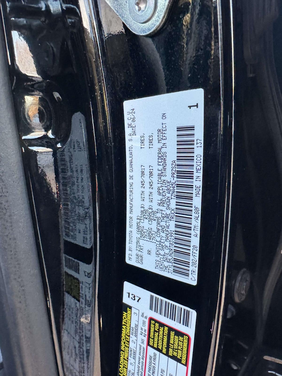 2024 Toyota Tacoma SR5