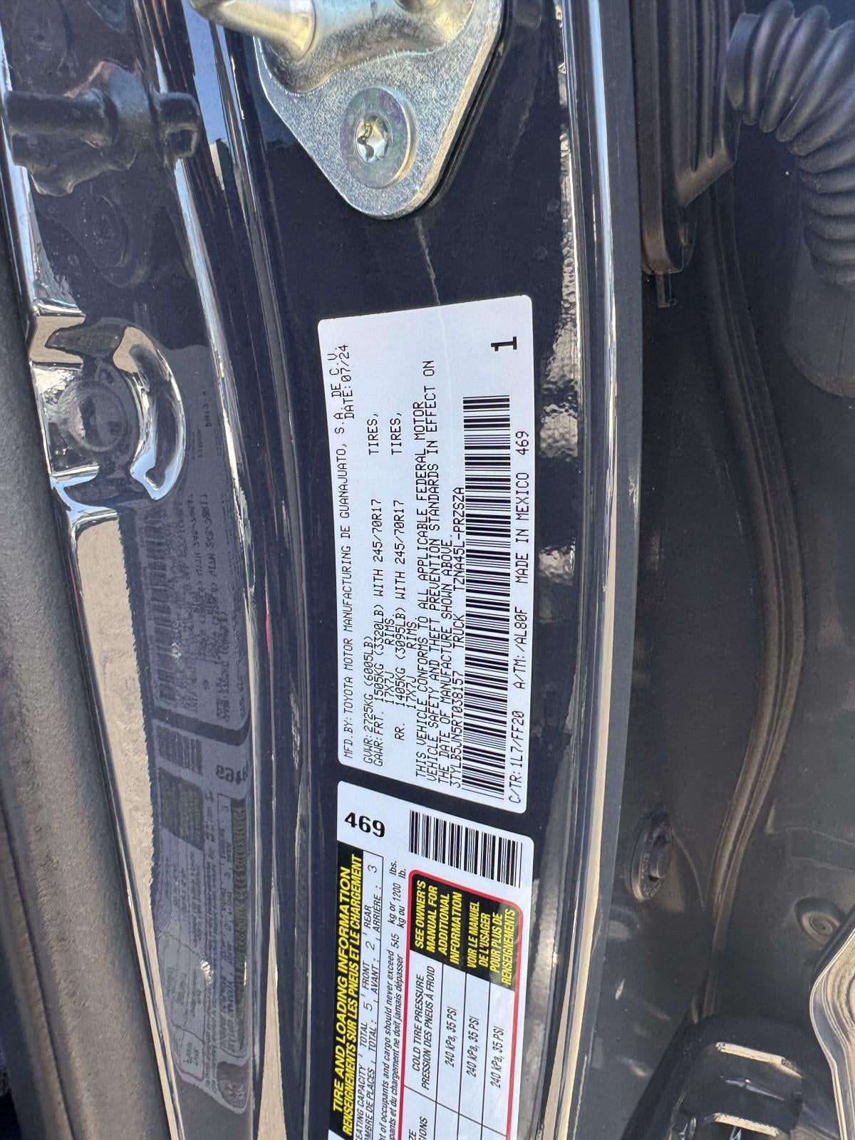 2024 Toyota Tacoma SR5