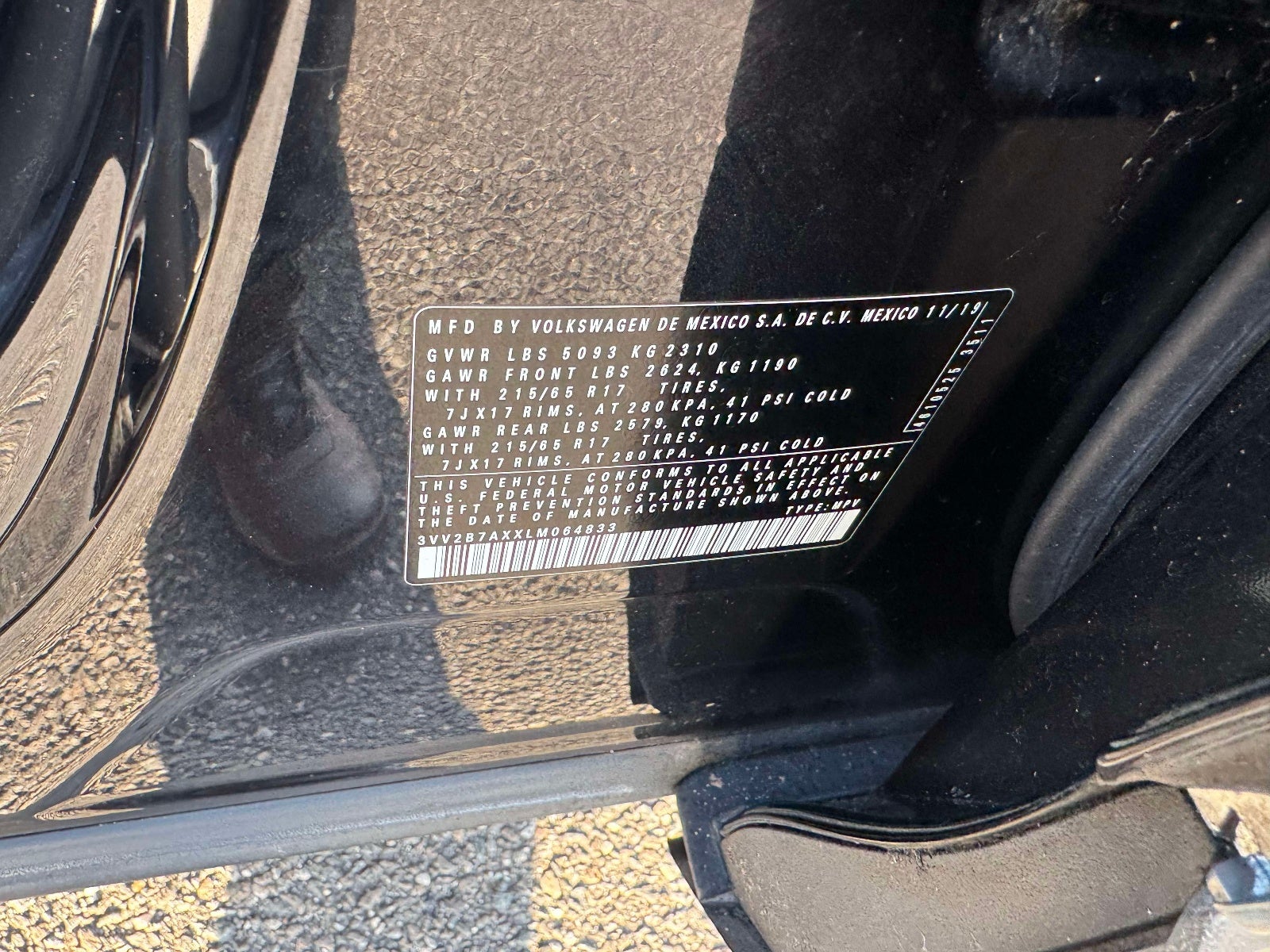 2020 Volkswagen Tiguan 2.0T SE 4Motion