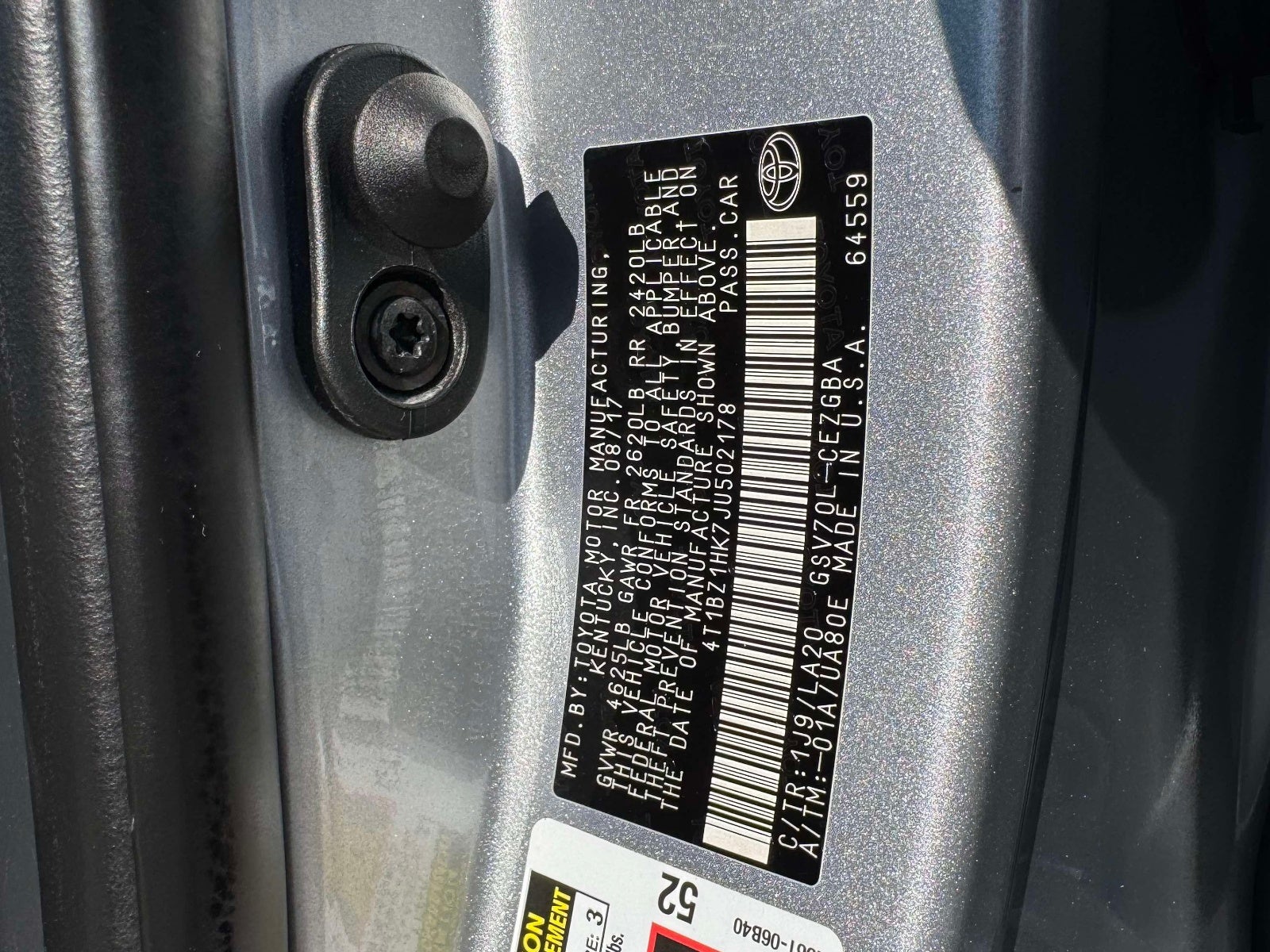 2018 Toyota Camry XLE
