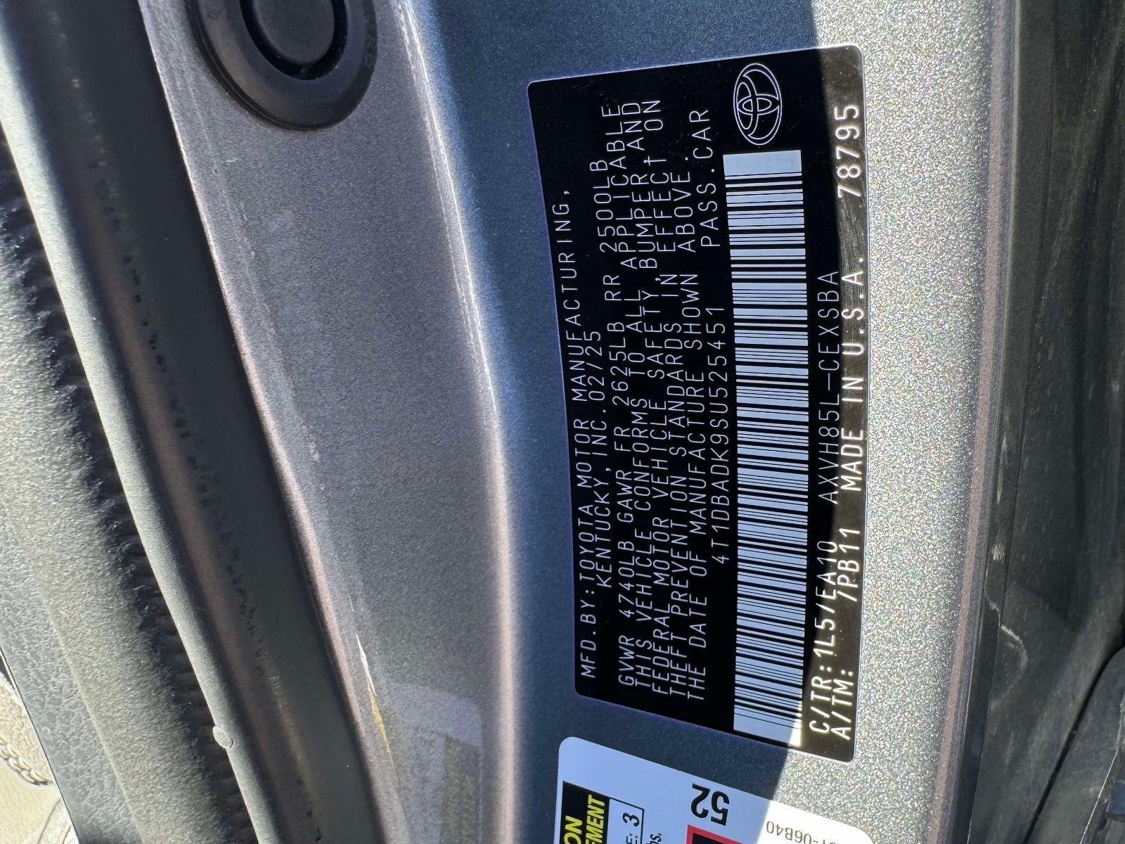 2025 Toyota Camry SE