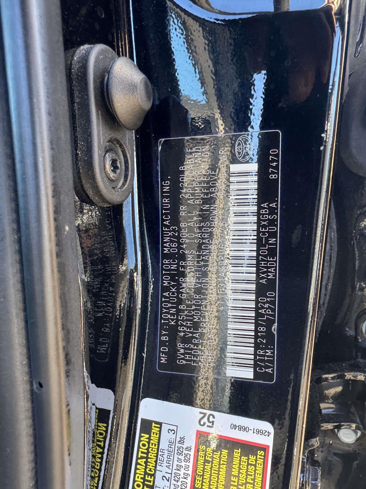 2023 Toyota Camry Hybrid XLE