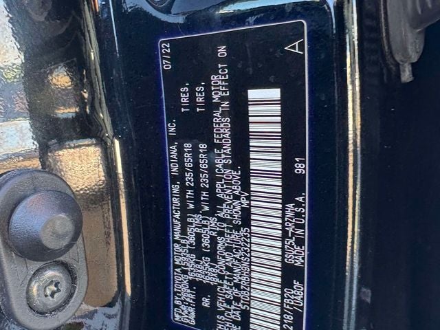 2022 Toyota Highlander LE