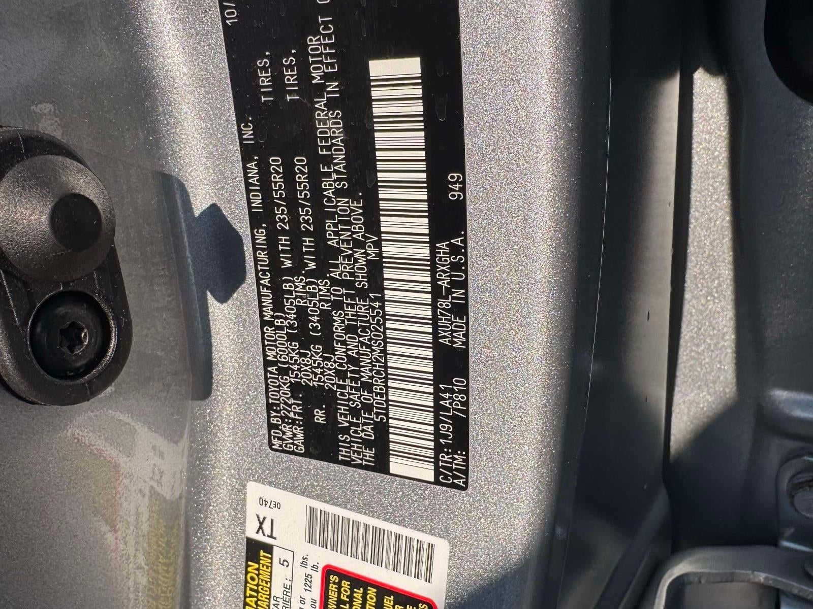 2021 Toyota Highlander Hybrid Platinum