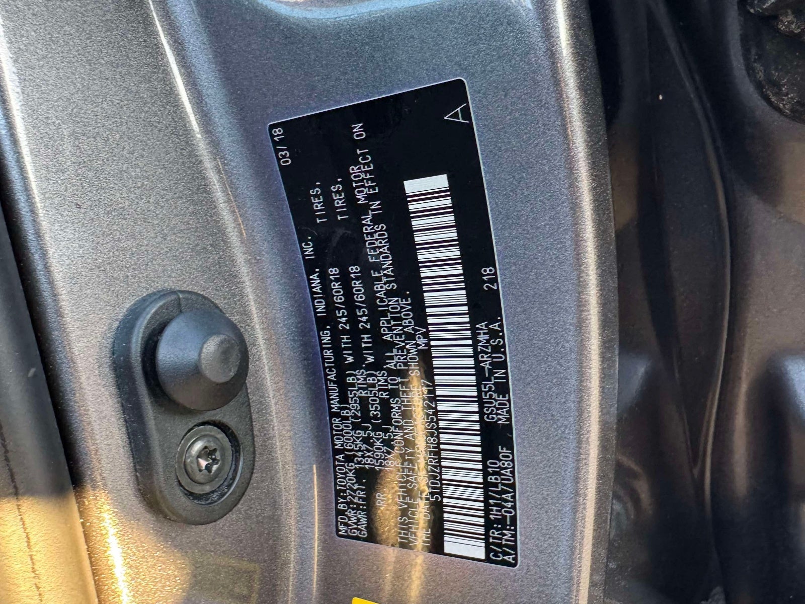2018 Toyota Highlander XLE
