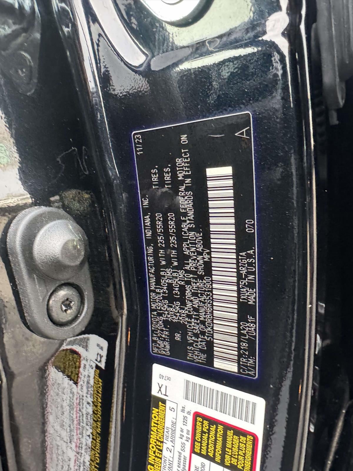 2024 Toyota Highlander Platinum