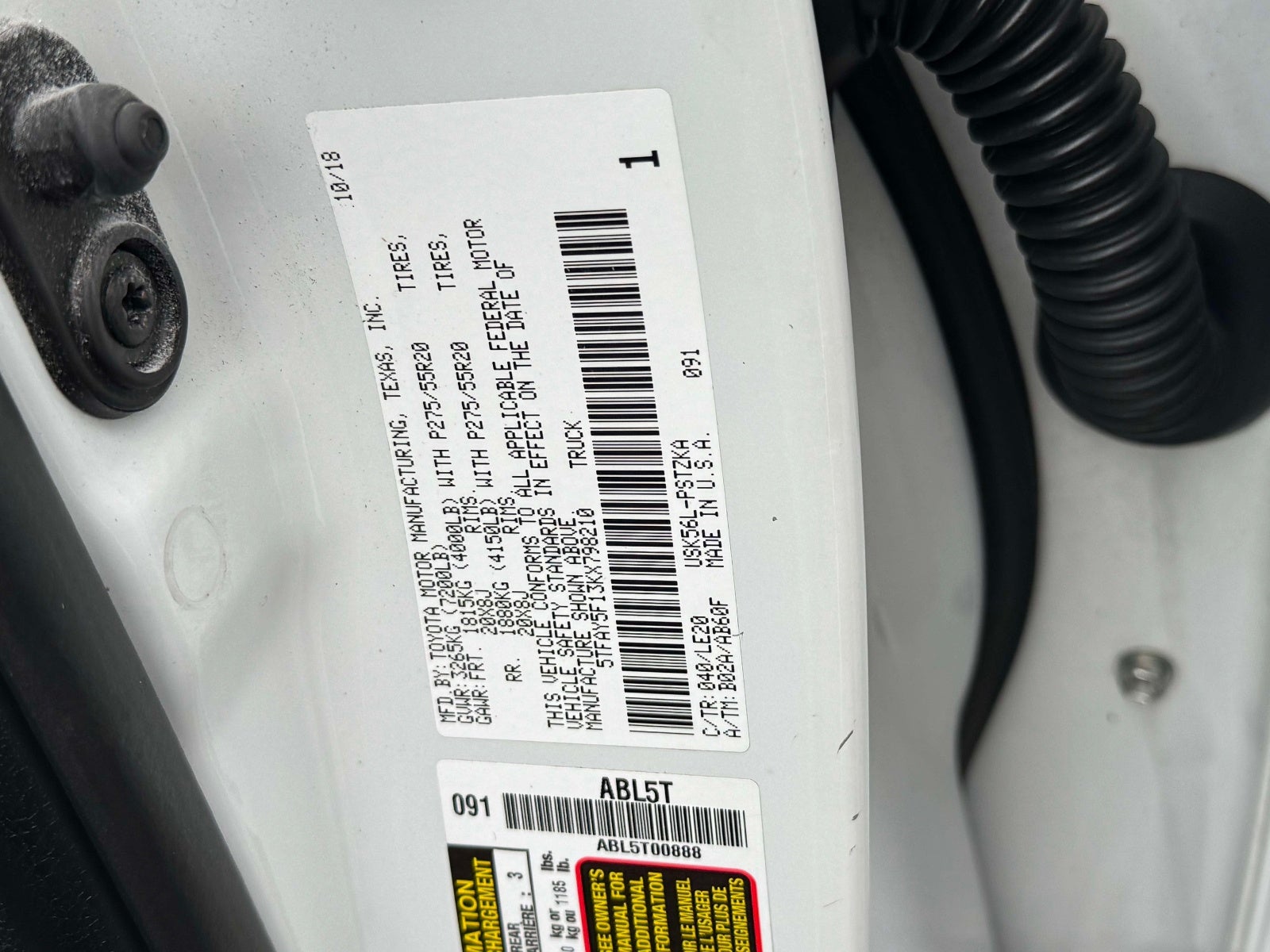 2019 Toyota Tundra Platinum 5.7L V8