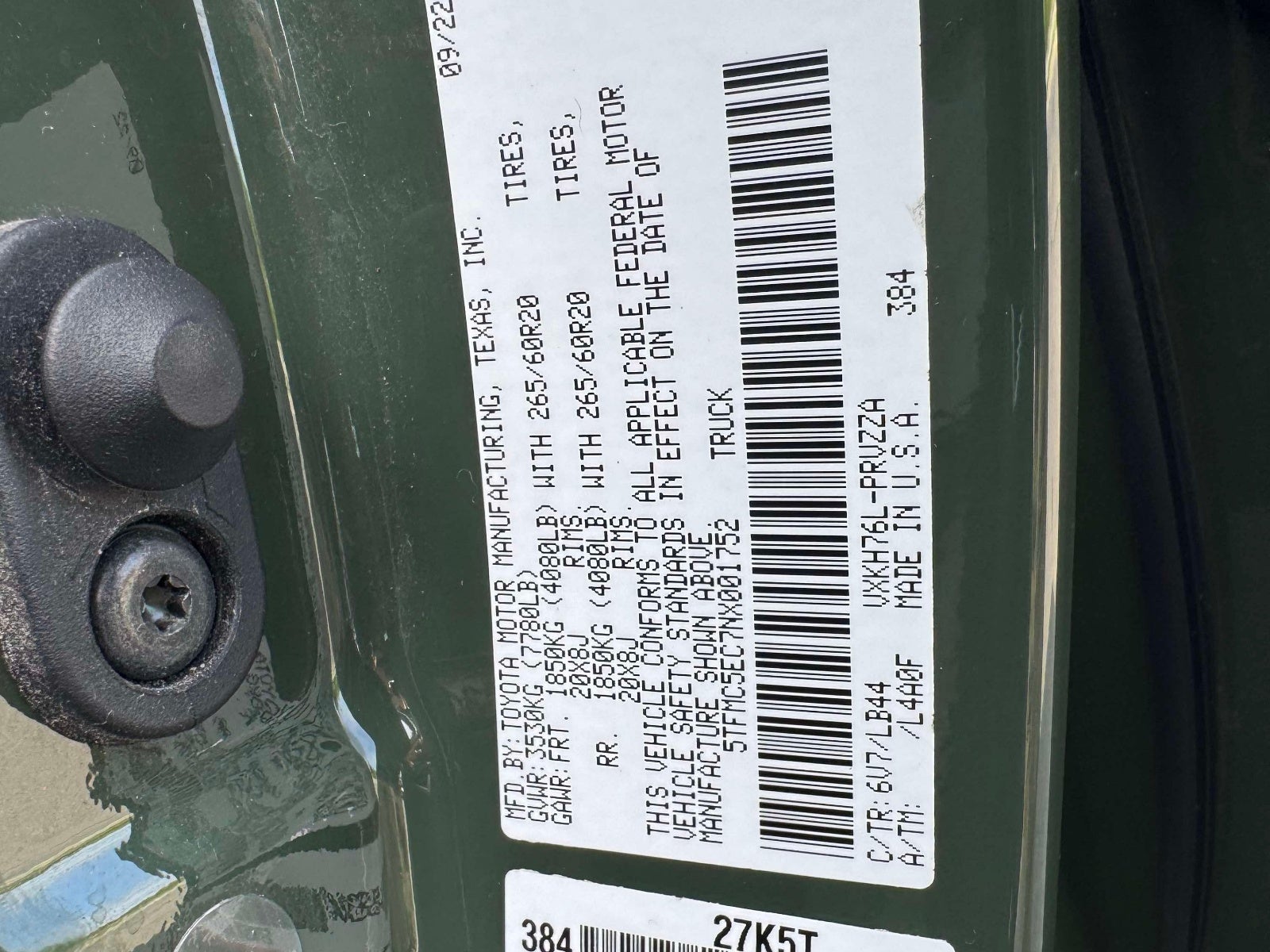 2022 Toyota Tundra Hybrid 1794 Edition