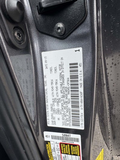 2016 Toyota Tacoma SR5