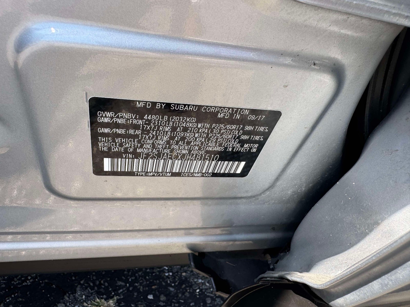 2018 Subaru Forester 2.5i Premium