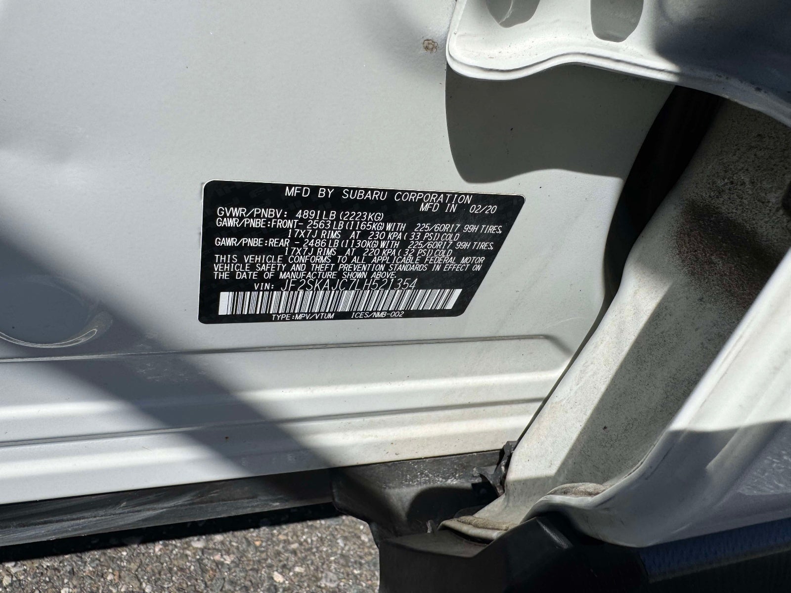 2020 Subaru Forester Premium
