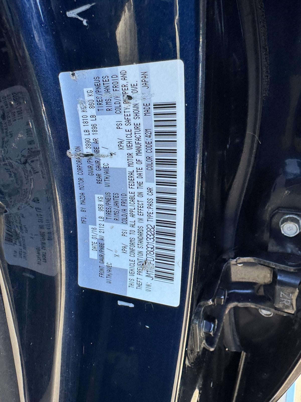 2016 Mazda Mazda CX-3 Grand Touring