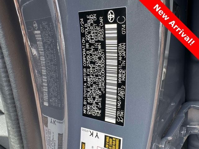 2024 Toyota Prius Prime SE