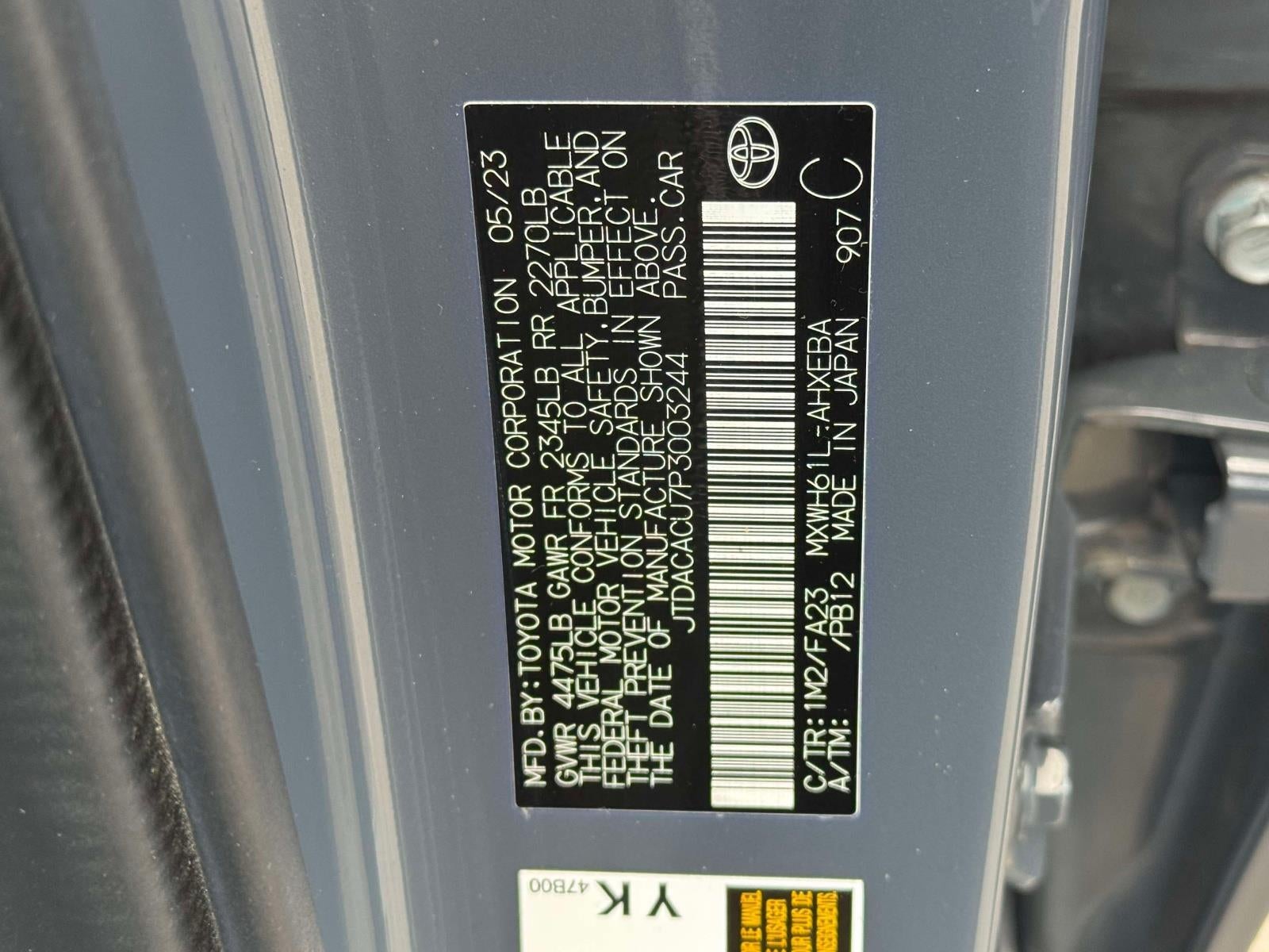 2023 Toyota Prius Prime SE