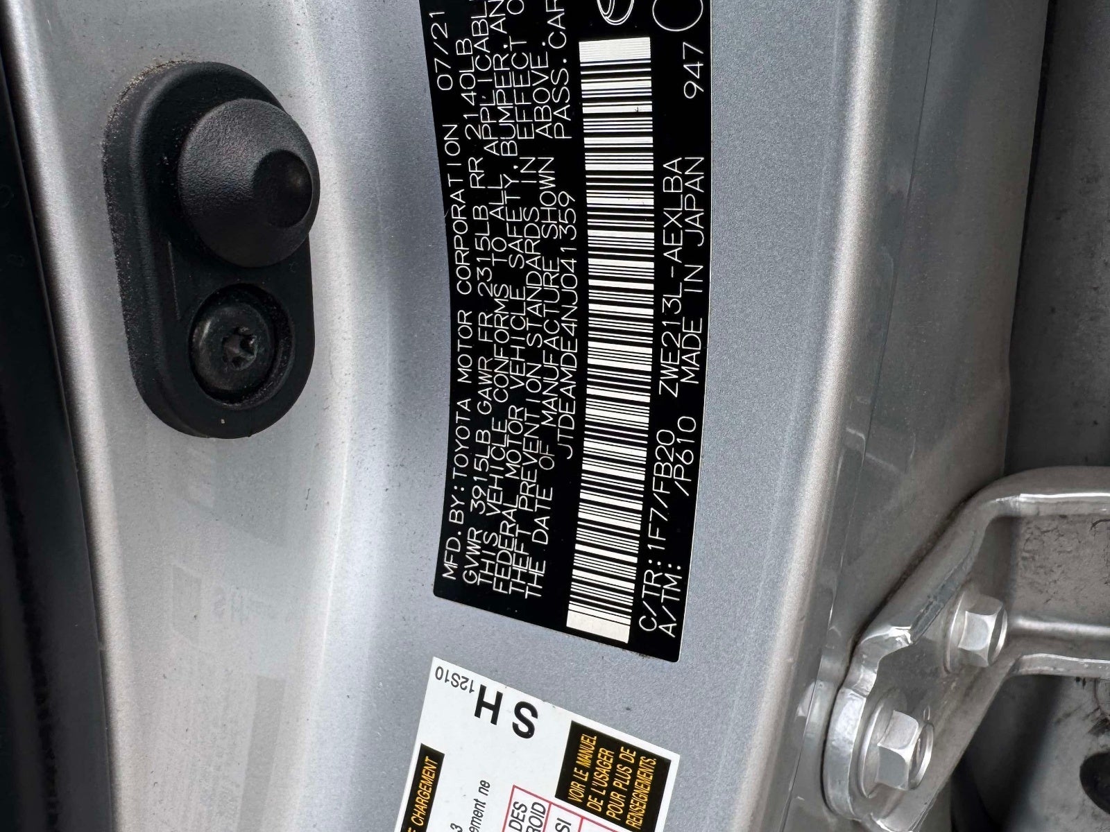 2022 Toyota Corolla Hybrid LE
