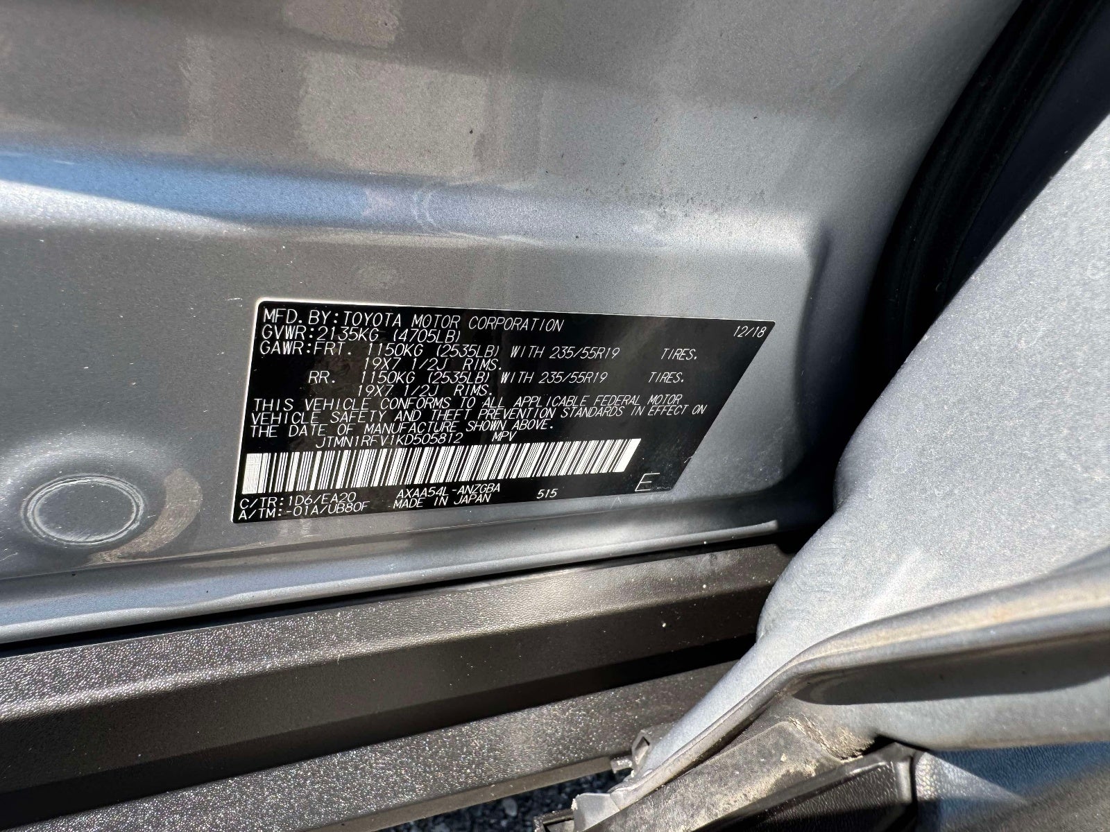 2019 Toyota RAV4 Limited