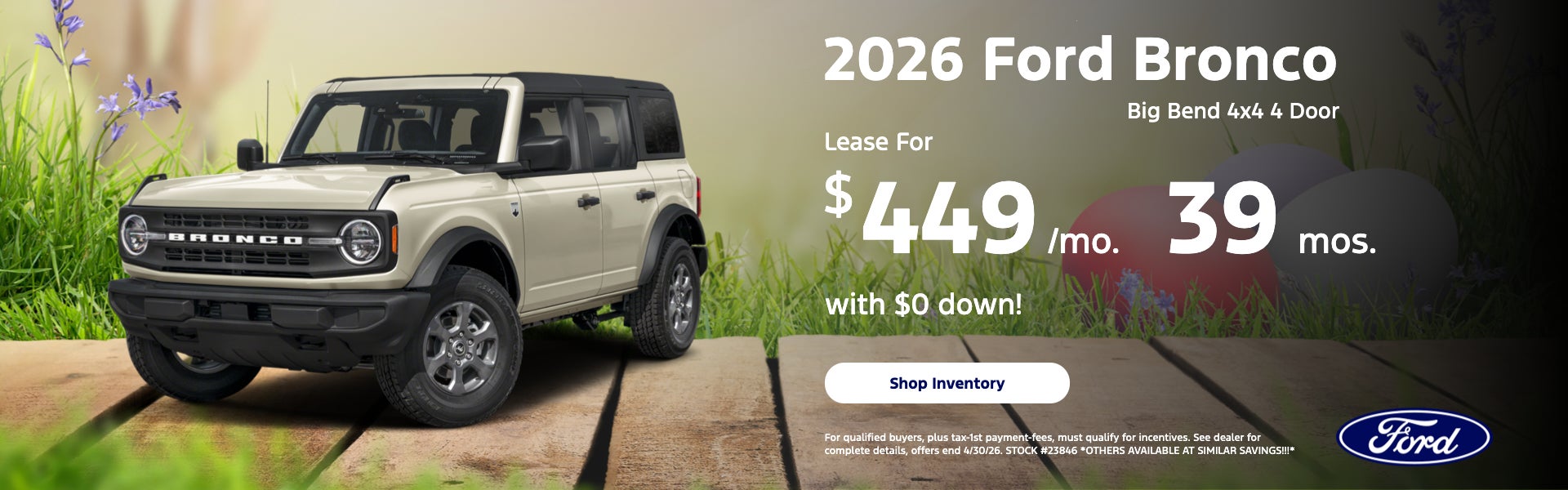 2026 Ford Bronco Big Bend 4x4 4 Door