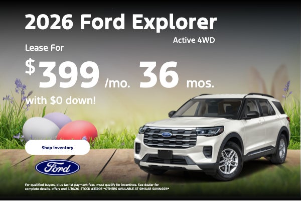 2026 Ford Explorer Active 4WD