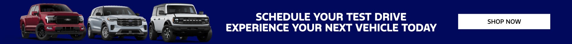 Schedule Your Test Drive