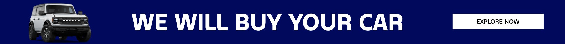We Will Buy Your Car